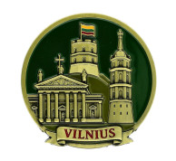 Apvalus magnetas Vilnius